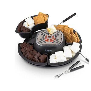 Kusini Electric S'mores Maker Indoor Party Family Camping Marshmallows